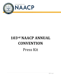 NAACP History (Continued)