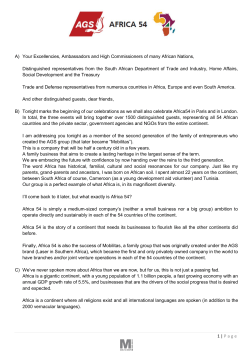 Johannesburg - Mobilitas Africa 54