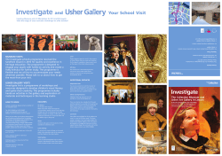 and Your School Visit - The Collection Museum