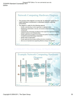 Network Computing Hardware Diagram TOGAF