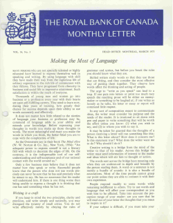 Making the Most of Language