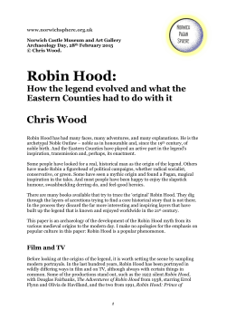 Robin Hood - Norwich Pagan Sphere logo