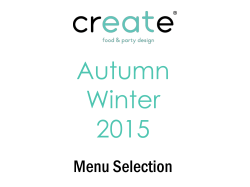 Menu Selection - Landing Forty Two