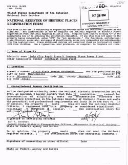 national register of historic places continuation sheet