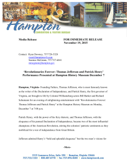 memo - Visit Hampton