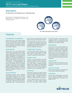 SR II Low Lead Meters 5.8