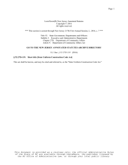NJSA 52:27D-119 - State of New Jersey
