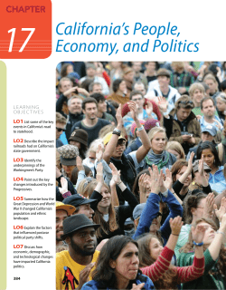 California`s People, Economy, and Politics - 4LTR Press