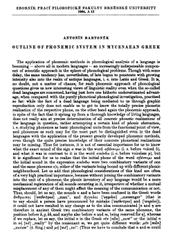 SBORNlK PRACf FILOSOFICKE FAKULTY BRNENSKE