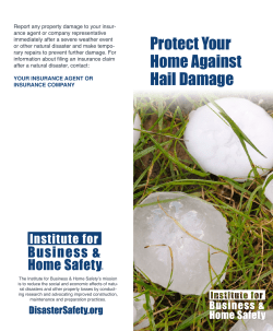 Protect Your Home Against Hail Damage