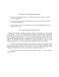 Publication - Franklin Road Academy