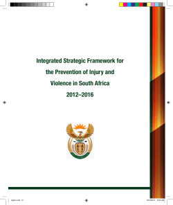 Integrated Strategic Framework for the Prevention of Injury and