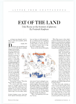 fatof the land - Frederick Kaufman