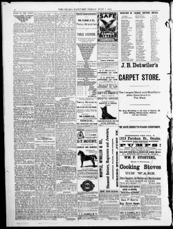 B. Detwiler`s - Nebraska Newspapers