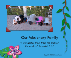 Our Missionary Family - Catholic Heritage Curricula