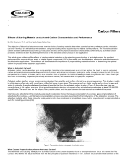 CALGON CARBON CORPORATION