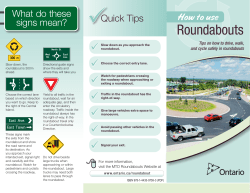 Roundabout Brochure