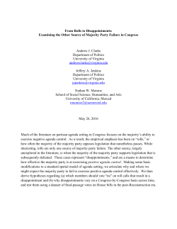 From Rolls to Disappointments: Examining the