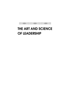 The art and science of leadership