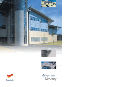 Millennium Masonry Brochure