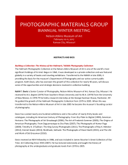 PHOTOGRAPHIC MATERIALS GROUP