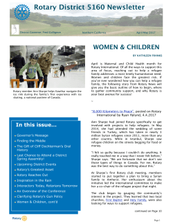 District Newsletter 04.2017