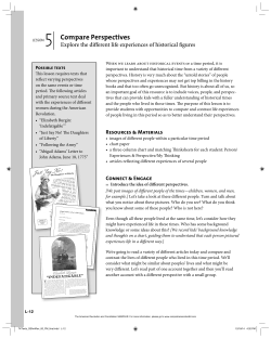 Compare Perspectives