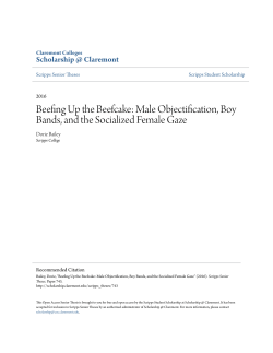 Beefing Up the Beefcake: Male Objectification, Boy Bands, and the
