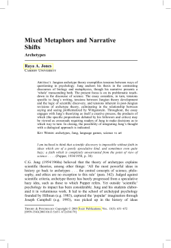 Mixed Metaphors and Narrative Shifts Archetypes