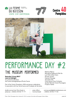 The museum performed - La Ferme du Buisson