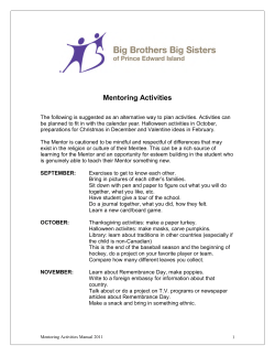 In-School Mentoring Resource Book
