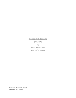 Friends With Benefits (Pilot)