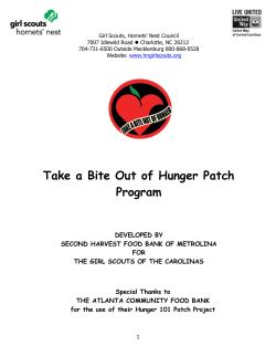 Learn more - Girl Scouts, Hornets` Nest Council