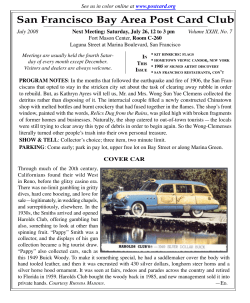 July 2007 SFBAPCC Newsletter (Acrobat PDF File)