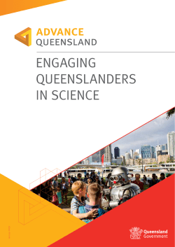 Engaging Queenslanders in Science