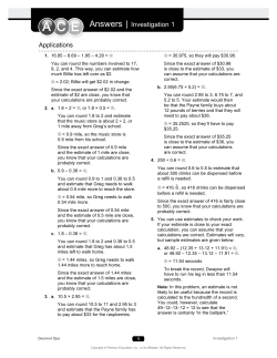 DO ACE 1 Answer Key