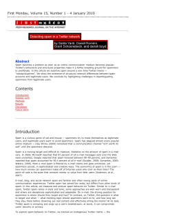 Contents Introduction