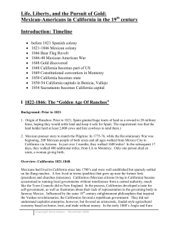 Life, Liberty, and the Pursuit of Gold