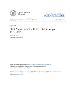 Black Members of the United States Congress