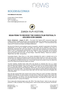 Sean Penn Zurich Golden Icon FINAL