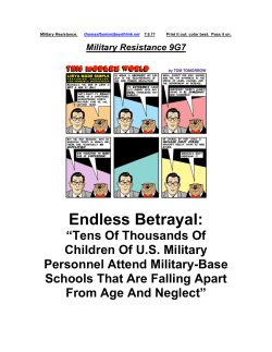 Military Resistance 9G7 Endless Betrayal