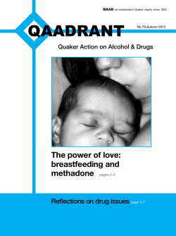 QAADRANT - Quaker Action on Alcohol and Drugs