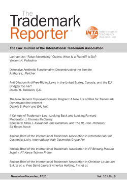 Lanham Act &ldquo;False Advertising&rdquo;