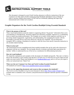 pdf, 137kb - North Carolina Public Schools