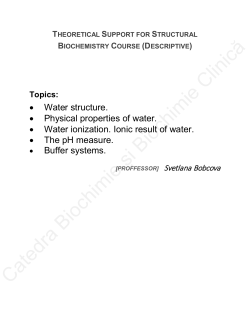 Catedra Biochimie șiBiochimie Clinică