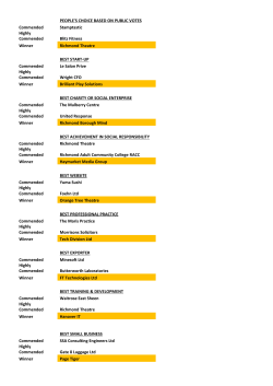 PEOPLE`S CHOICE BASED ON PUBLIC VOTES Commended