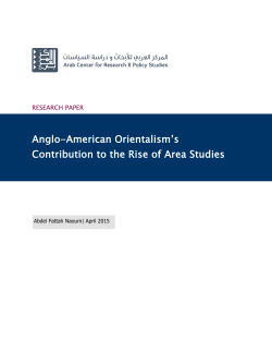 here - Arab Center for Research and Policy Studies