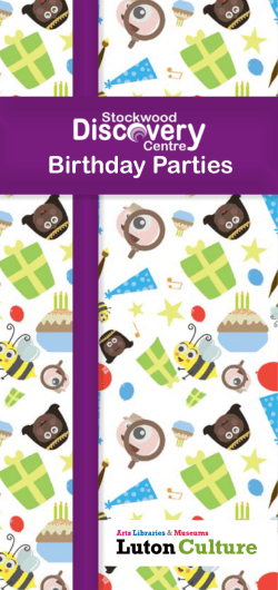 Birthday Parties