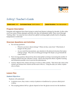 Teacher`s Guide Iceberg!