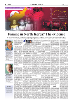 Op-ed: Famine in North Korea? The Evidence